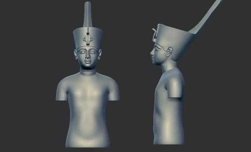 Mannequin of Tutankhamun 3D Printable model