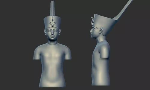 Mannequin of Tutankhamun 3D Printable model