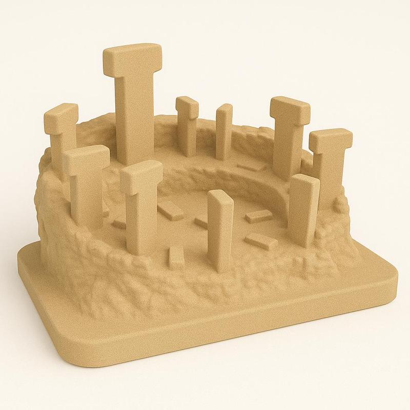 Göbekli Tepe – 3D Printable Model of the World’s Oldest Temple