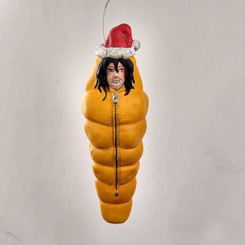 Eraser head Aizawa My Hero Academia Christmas tree decoration