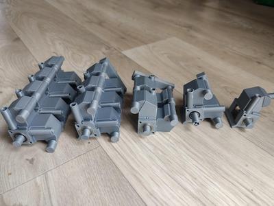 Modular Compressed Air Engine - Ultra simple - Easy print