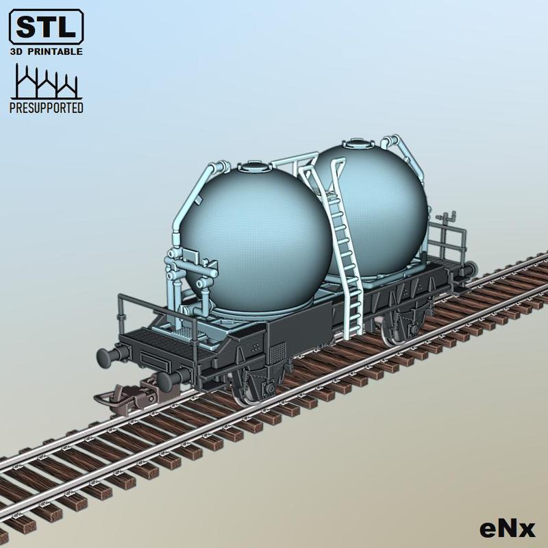 High Pressure Tank Wagon - H0 Scale - 1:87