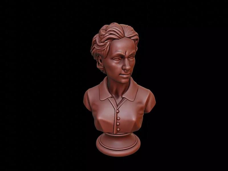 Marie Curie Bust