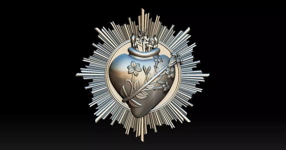 Most Chaste Heart of Joseph 2 3D Print Model