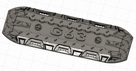 1/10 Sand Ladder G63 - Sand Blech - Scale Crawler