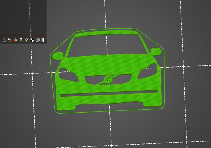 Volvo C30 facelift toothpaste squeezer