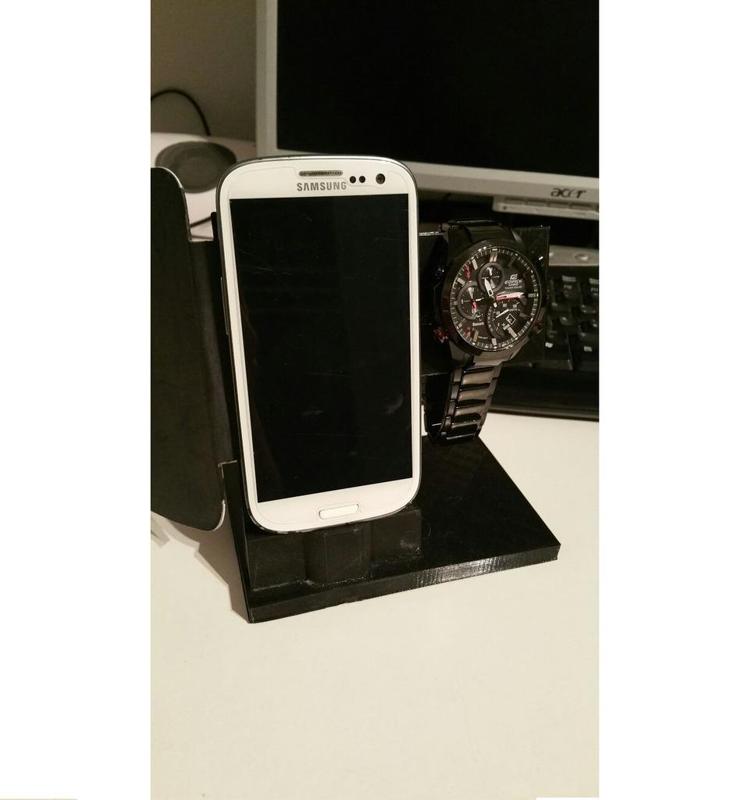 Phone charger and clock Holder 