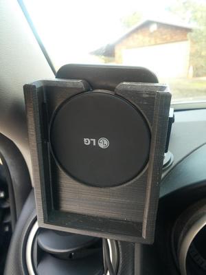 LG G2 Wireless Charging Phone Car Mount
