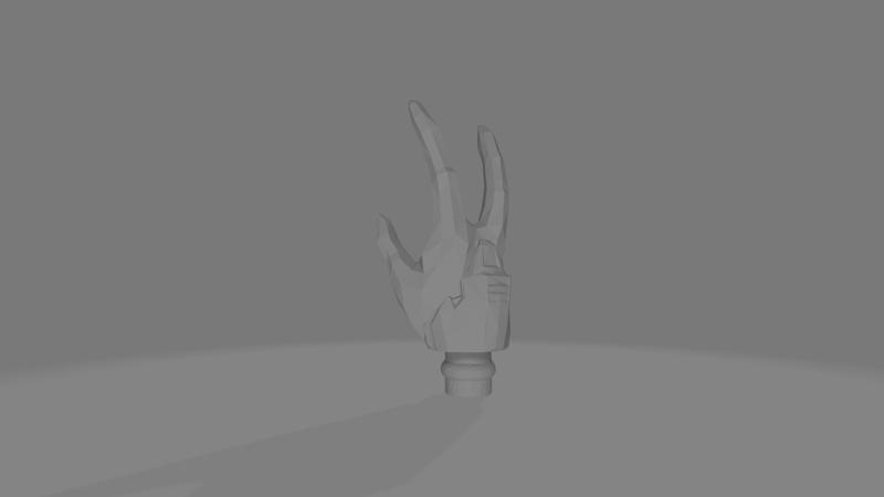 Realistic elite hand halo custom