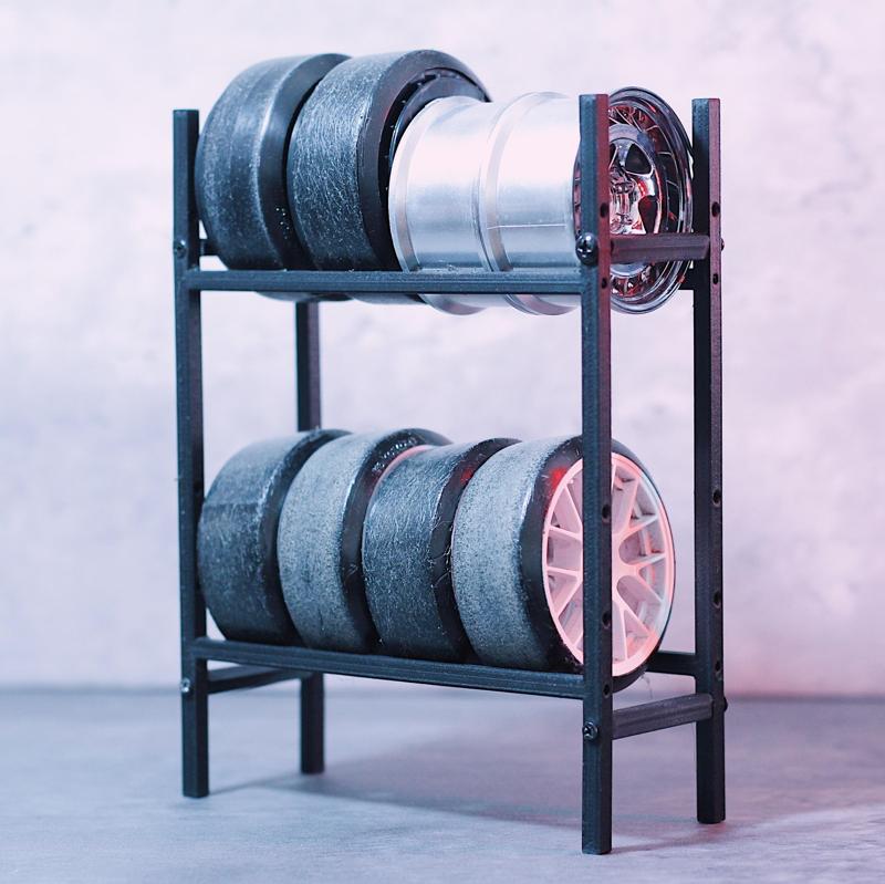 1/10 Scale Wheel Rack for RC Cars
