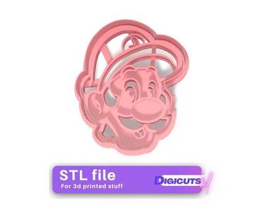 Luigi from mario bros stl file