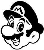 MARIO BROS looking sideways