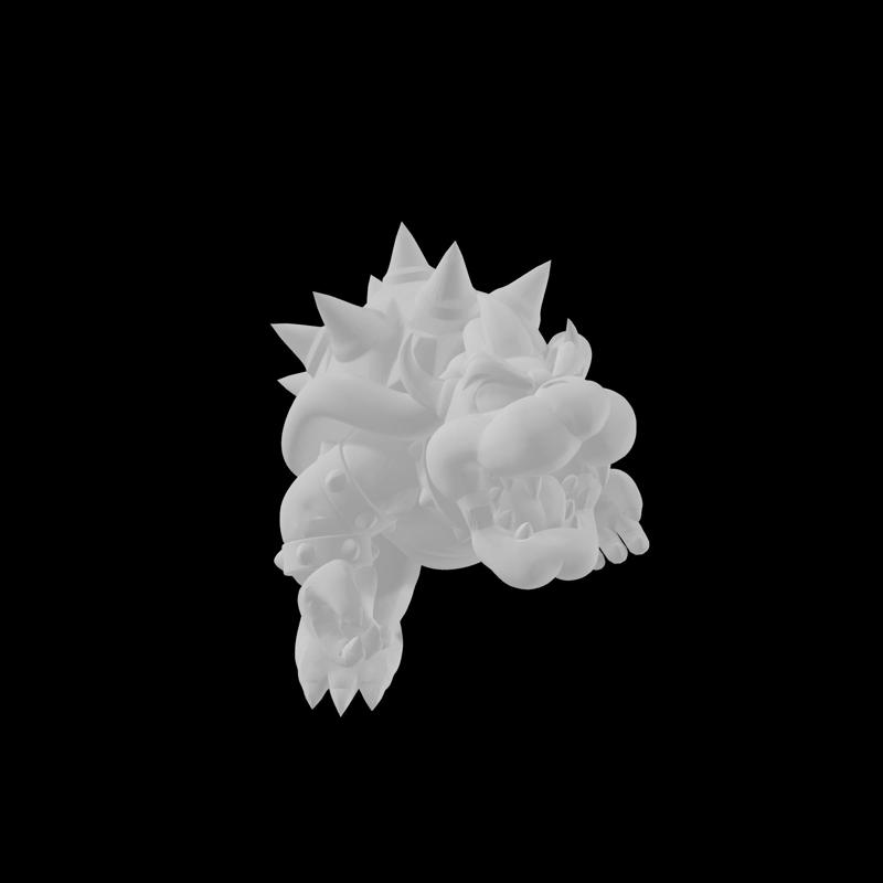 MARIO BOWSER STATUE 15