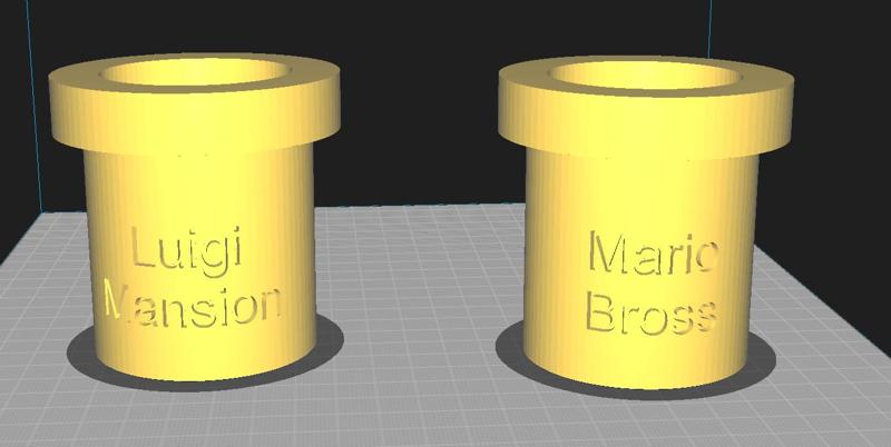 Single pipe Mario Bross & Luigi Mansion