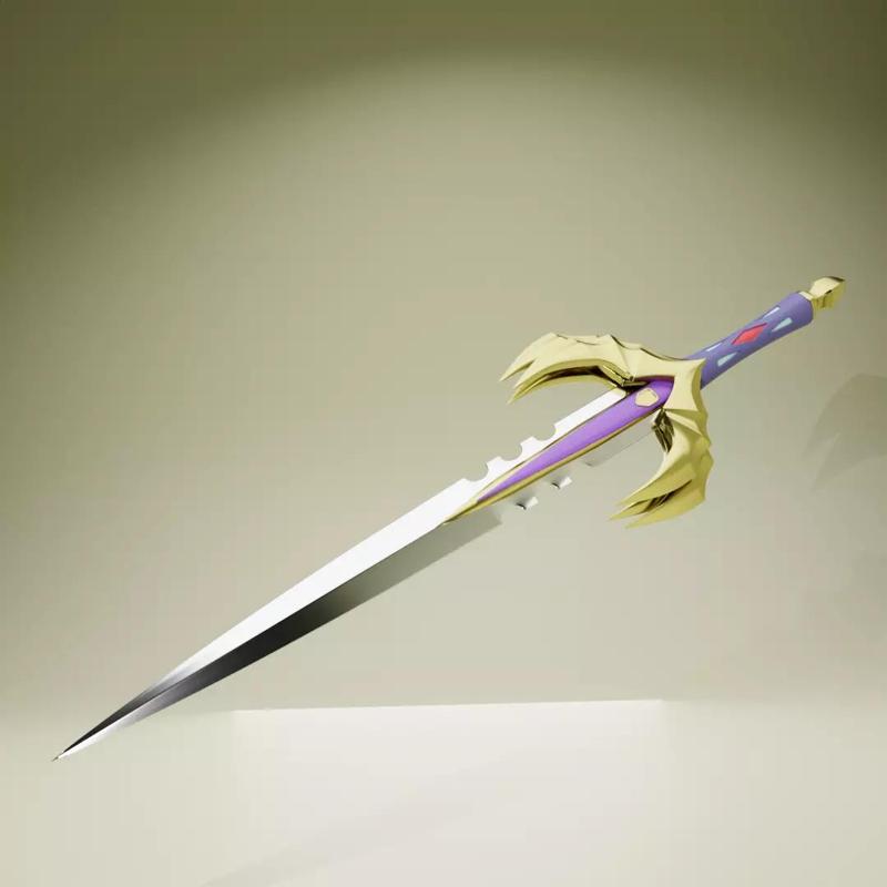 Ascalon Sword from High School DxD - 3D Model for Printing