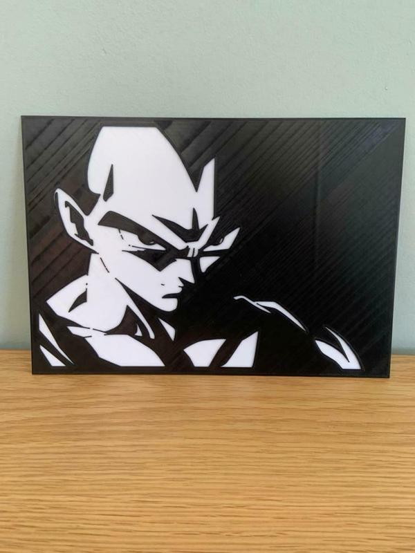 painting / laminate Vegeta