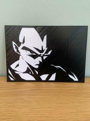 painting / laminate Vegeta