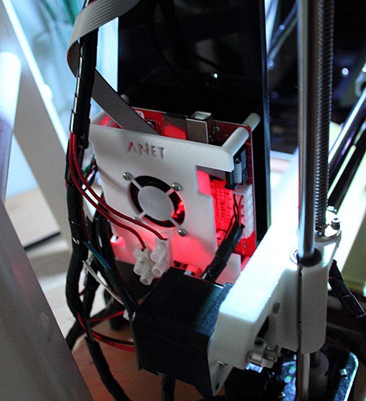 Anet cover with logo