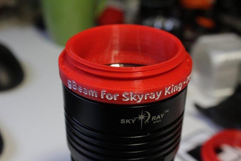 GuerillaBeam adapter for Skyray King flashlight
