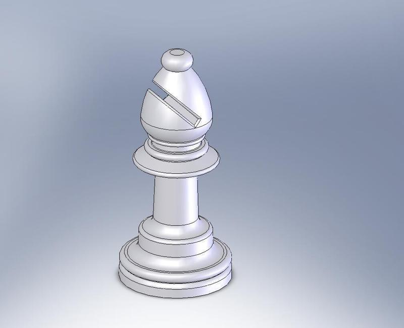 Chess set and board