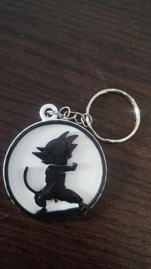 key ring Goku training
