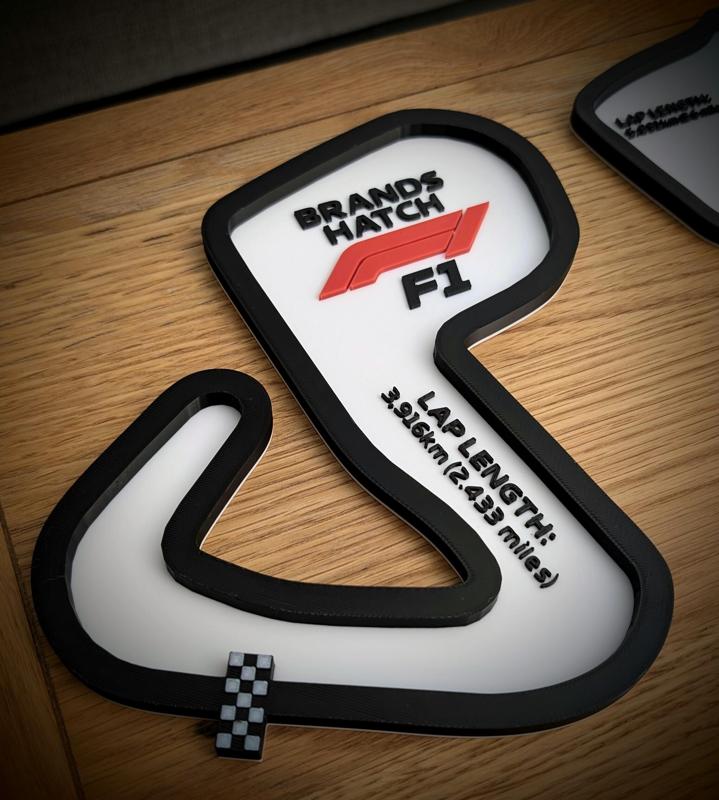 Brands Hatch Circuit Wall Plaque