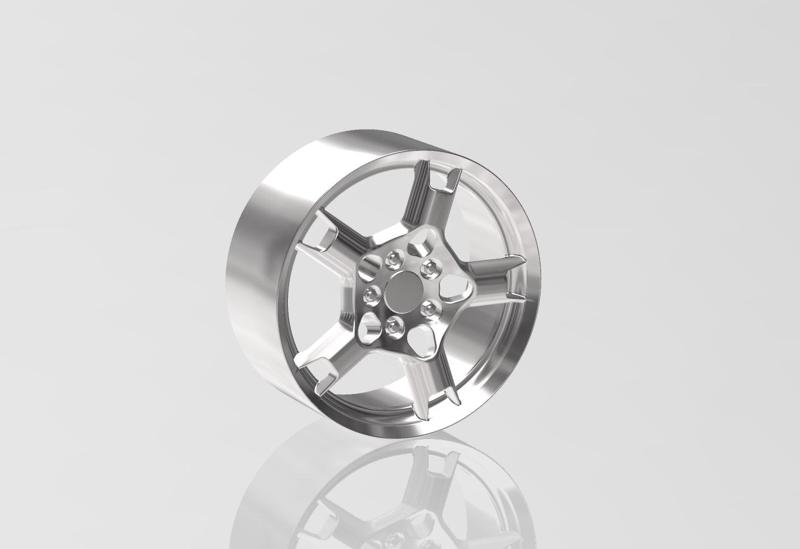 Porsche Lobster wheels  for scale model 1/18 1/24 etc.