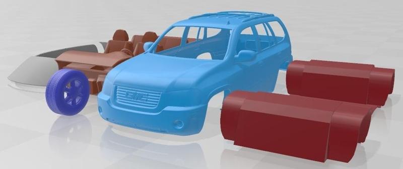 GMC Envoy Printable Car