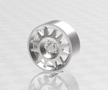 Fondmetal Evo corse wheels for scale model 1/18 1/24 etc.