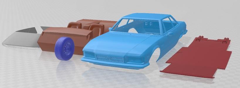 De Tomaso Longchamp 1980 Printable Car