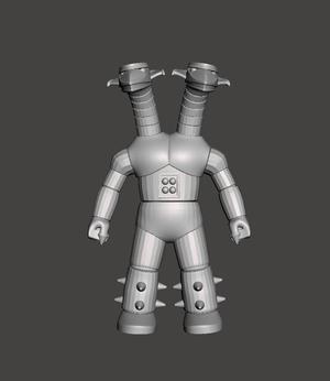 FAN ART DOUBLAS MAZINGER Z SOFUBI