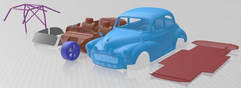 Morris Minor Sport 1953 Printable Car