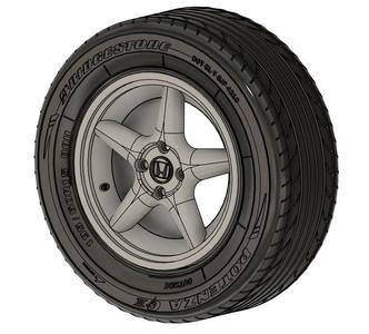 Civic EK/EJ OEM Style Wheel