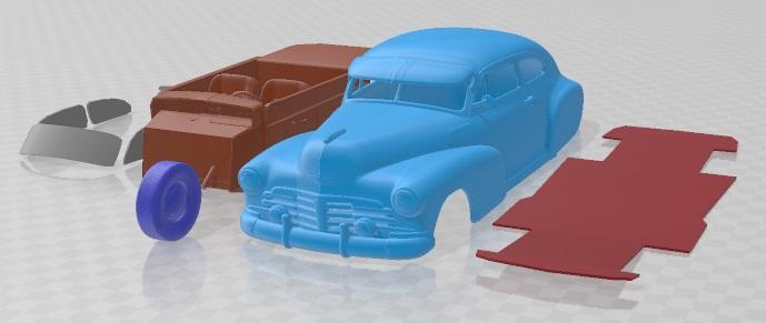 Chevrolet Fleetline Aerosedan 1948 Printable Car