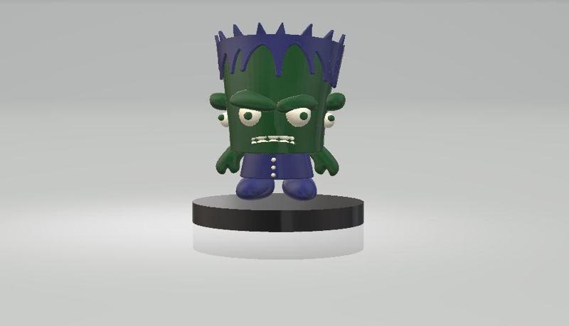 FRANKENSTEIN TOY 3D PRINTABLE MODEL