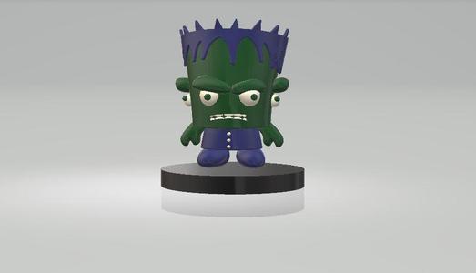 FRANKENSTEIN TOY 3D PRINTABLE MODEL
