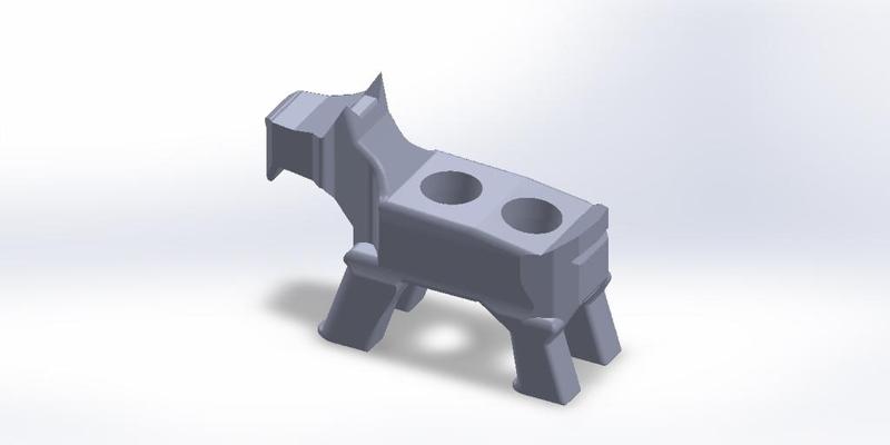 Terrier Pencil Holder