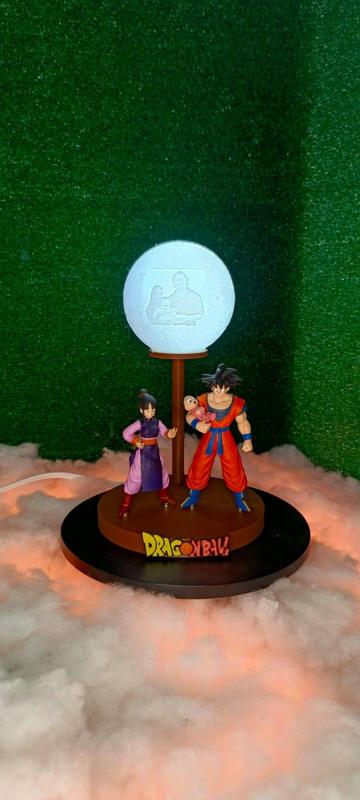 Diorama Goku, Milk and Pan