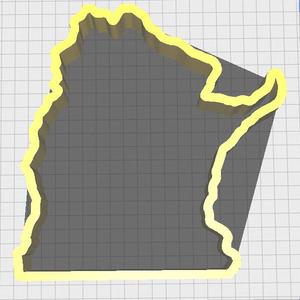 Argentina Map Cutter + Ceramic