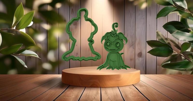 Palmon Digimon marker cutter