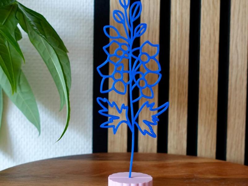 July Birth Flower - Delphinium