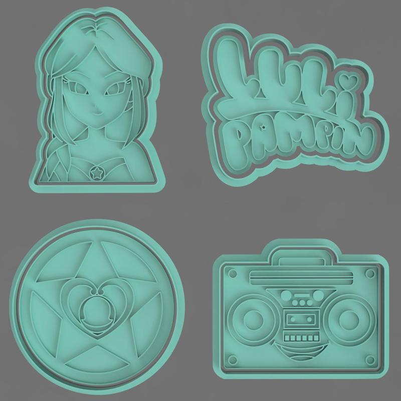 LULI PAMPIN COOKIE AND FONDANT CUTTER