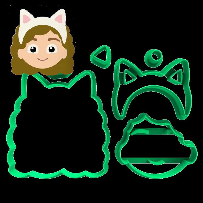 GABBY CUTTER - GABBY'S DOLLHOUSE - 6cm