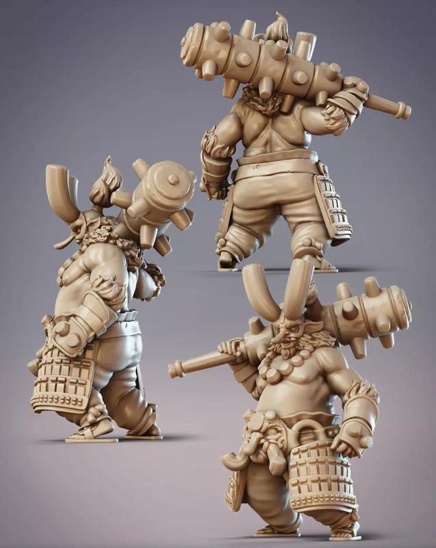 Bokizen 3D model samurai warrior