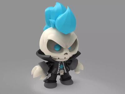 Blue Ghost Rider