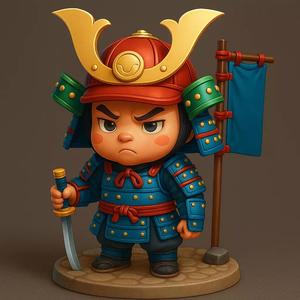 Baby Samurai Warrior