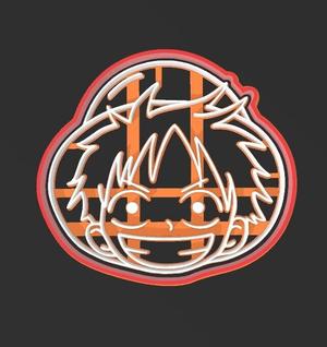 Monkey D. Luffy, One Piece, cookie cutter