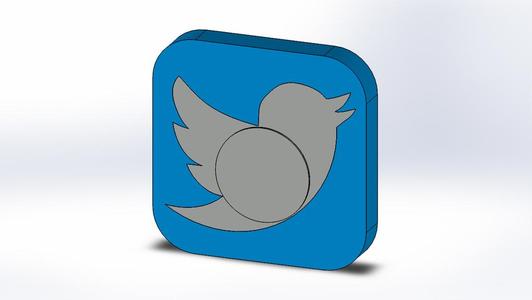 Hand Spinner Twitter [UPDATE WITH V.2 [BALANCED]]