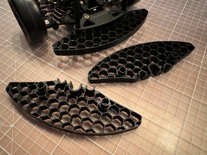 SNRC R3 & R2 TPU bumper bumper RC touring car 1:10