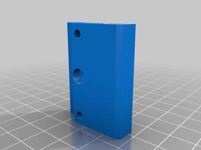 Caravan tent rail mount for action camera